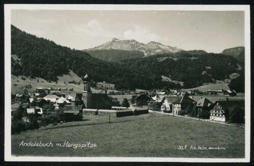 Andelsbuch m. Hangspitze