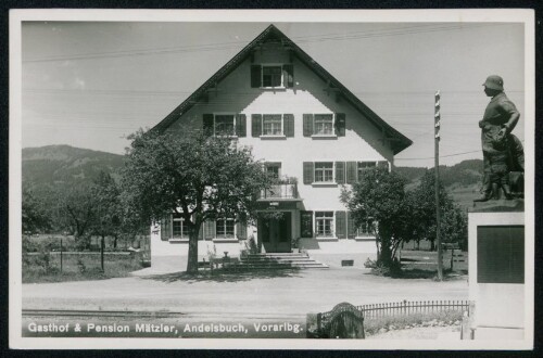 Gasthof & Pension Mätzler, Andelsbuch, Vorarlbg.