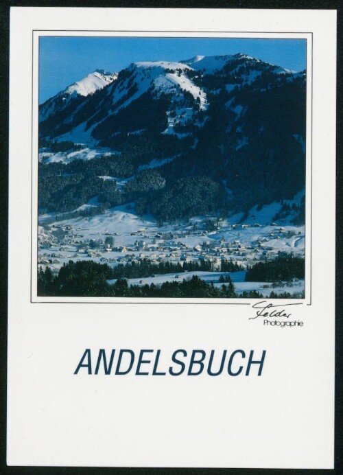 Andelsbuch : [Andelsbuch, 640 m - 1715 m Information: Verkehrsamt A-6866 Andelsbuch Bregenzerwald, Österreich Tel.: 0 55 12 / 25 65 ...]