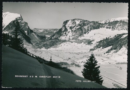 Schigebiet Au m. Kanisfluh 2047 m