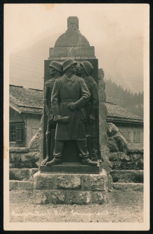 Kriegerdenkmal Au Bregenzerwald