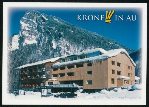 Krone in Au : [Krone in Au Fam. Lingg, A-6883 Au Tel +43 (0)5515 2201-0, Fax -201 Bregenzerwald, Österreich ...]