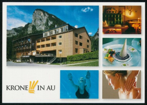 Krone in Au : [Krone in Au Fam. Lingg, A-6883 Au Tel +43 (0)5515 2201-0, Fax -201 Bregenzerwald, Österreich ...]