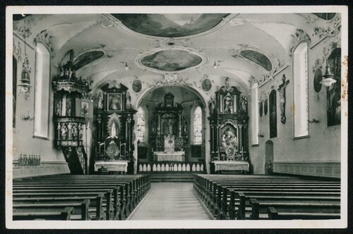 [Au] : [Pfarrkirche Au im Bregenzerwald ...]