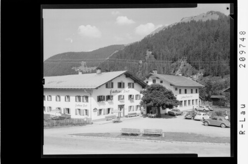 [Gasthaus Post in Bach im Lechtal / Tirol]