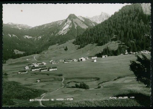 [Bezau] Schönenbach m. Hoch - Ifen