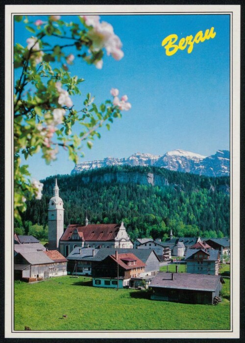 Bezau : [Im schönen Bregenzerwald Bezau mit Kanisfluh (2044 m) Vorarlberg/Austria ...]
