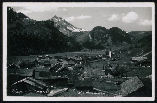 Bizau mit Hangspitze