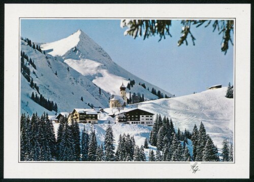 [Damüls] : [Damüls, 1431 m, gegen Kl. Damülserhorn ...]