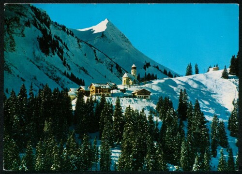 [Damüls] : [Wintersportplatz Damüls, 1431 m Bregenzerwald ...]