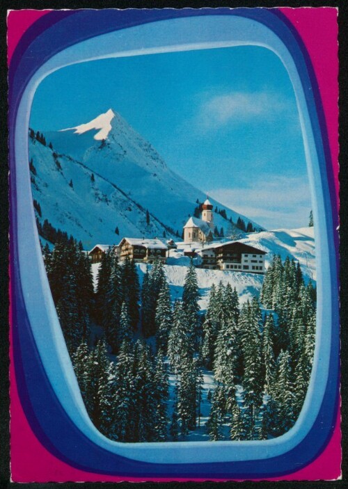 [Damüls] : [Skigebiet Damüls, 1450 m geg. Kleines Damülserhorn Bregenzerwald - Austria ...]