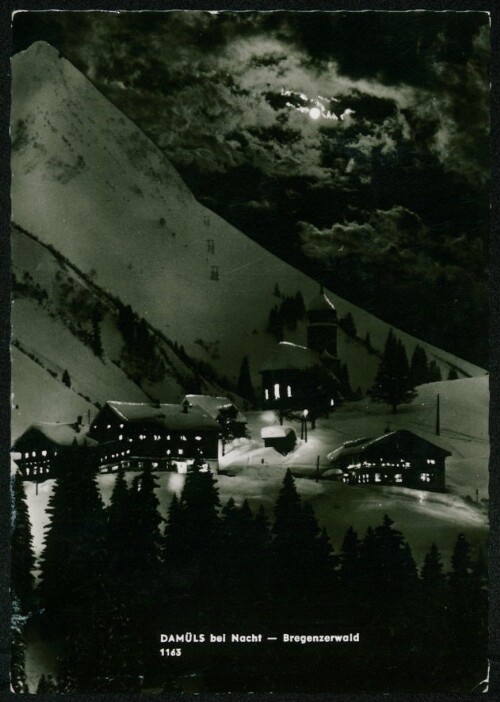 Damüls bei Nacht - Bregenzerwald