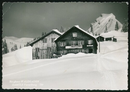 Berghaus Walisgaden Damüls Vorarlberg