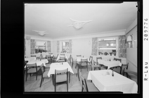 Vandans im Montafon Hotel Sonne - Speisezimmer