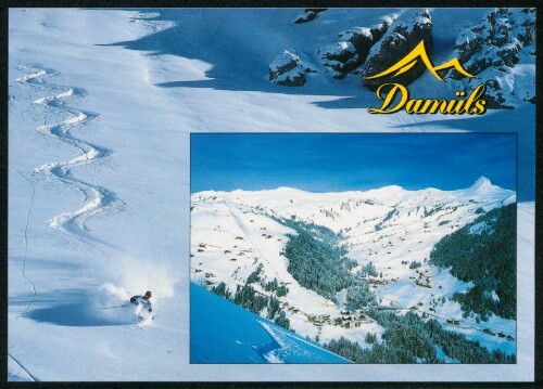 Damüls : [Damüls, 1431 m, im Bregenzerwald gegen Mittagspitze, 2095 m Vorarlberg, Österreich ...]