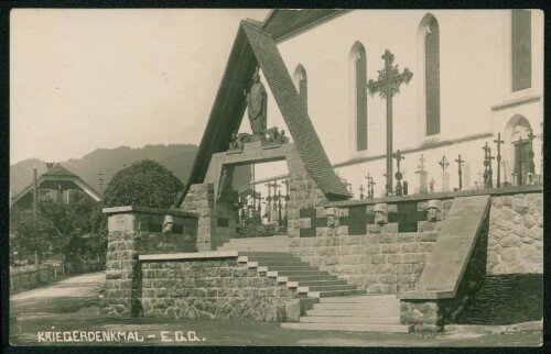 Kriegerdenkmal - Egg