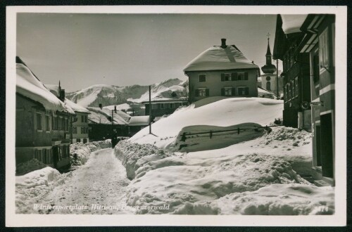 Wintersportplatz Hittisau, Bregenzerwald