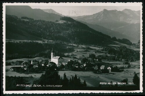Hittisau, Blick a. Hangkopf