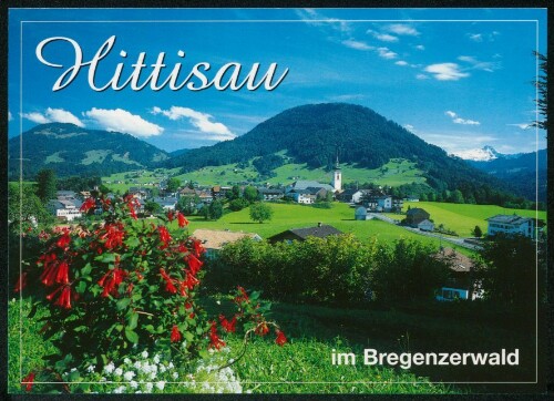 Hittisau im Bregenzerwald : [Hittisau im Bregenzerwald gegen Hittisberg Vorarlberg, Österreich ...]