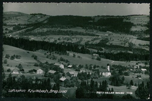 Luftkurort Krumbach Breg. Wald