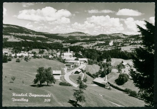 Krumbach, Bregenzerwald Vorarlberg