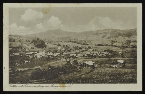 Luftkurort Schwarzenberg im Bregenzerwald