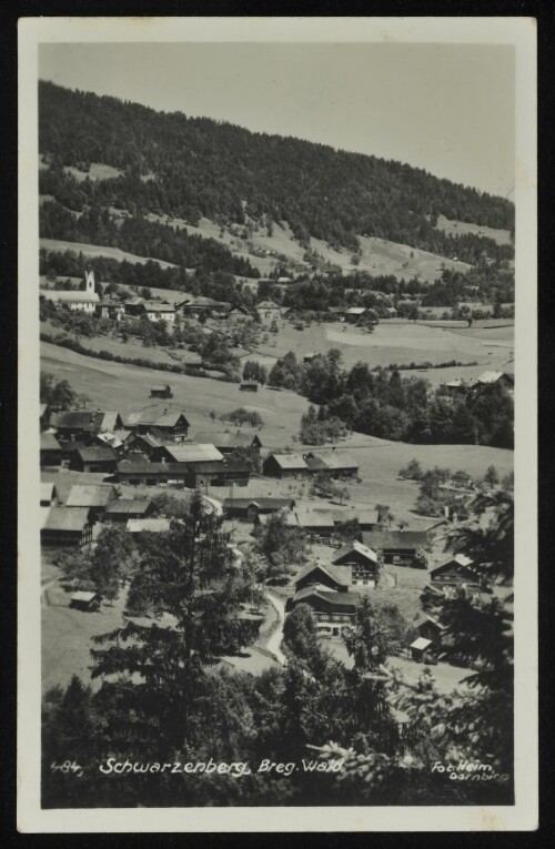 Schwarzenberg, Breg. Wald