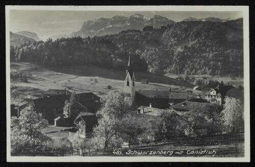 Schwarzenberg mit Canisfluh