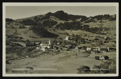 Schwarzenberg im Bregenzerwald