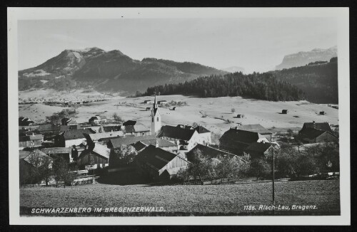 Schwarzenberg im Bregenzerwald