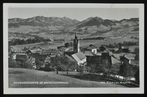 Schwarzenberg im Bregenzerwald