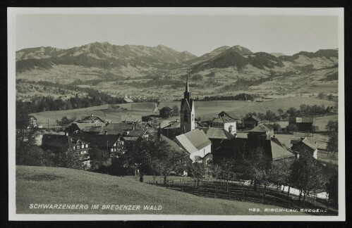 Schwarzenberg im Bregenzer Wald