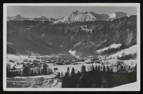 Schwarzenberg m. Hangkopf