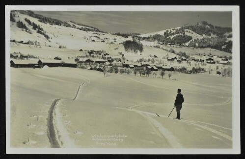 Wintersportplatz Schwarzenberg Breg. Wald