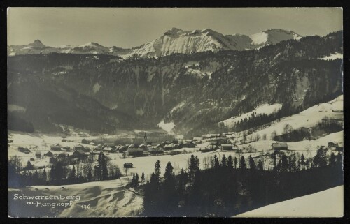 Schwarzenberg m. Hangkopf