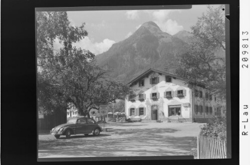 Bach im Lechtal / Tirol / Gasthaus zum grünen Baum