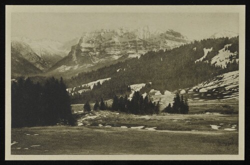 [Schwarzenberg] : [Alpe Weißtannen, Kanisfluh (Vorarlberg) ...]