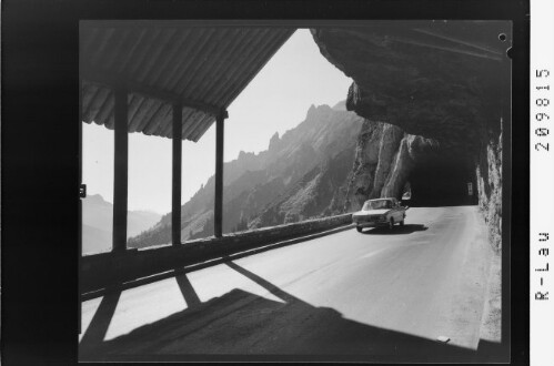 Flexenstrasse in Vorarlberg / Austria