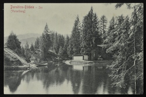 [Schwarzenberg] Dornbirn-Bödele - See (Vorarlberg)