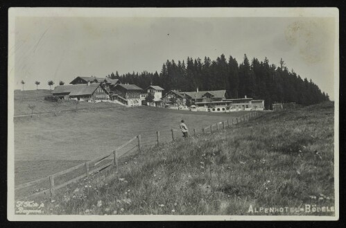 [Schwarzenberg] Alpenhotel Bödele