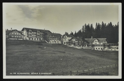 [Schwarzenberg] Alpenhotel Bödele b. Dornbirn