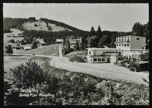 [Schwarzenberg] Berghof Fetz Bödele 1150 m Vorarlberg