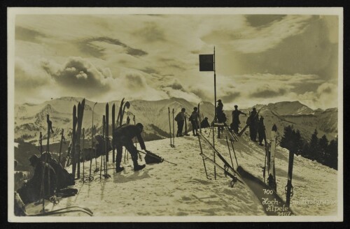 [Schwarzenberg] Hoch-Älpele 1467 m m. Firstgruppe