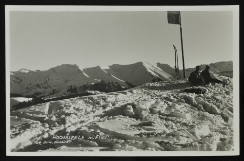 [Schwarzenberg] Hochälpele m. First