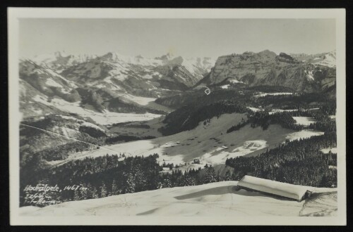 [Schwarzenberg] Hochälpele, 1467 m.