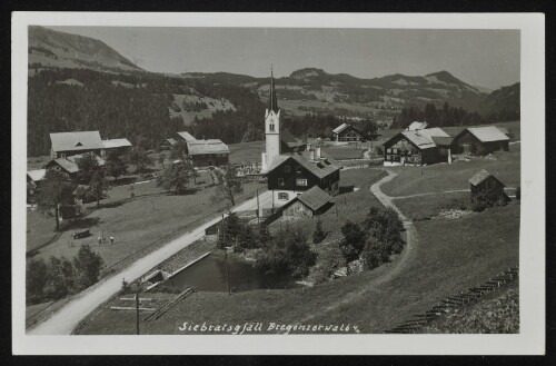 Siebratsgfäll Bregenzerwald