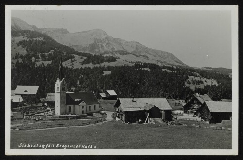 Siebratsgfäll Bregenzerwald