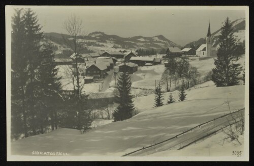 Sibratsgfäll : [Wintersportplatz Sibratsgfäll 931 m im Bregenzer Wald ...]