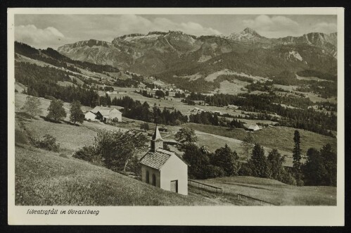 Sibratsgfäll in Vorarlberg