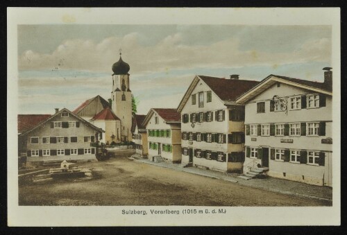Sulzberg, Vorarlberg (1015 m ü. d. M.)